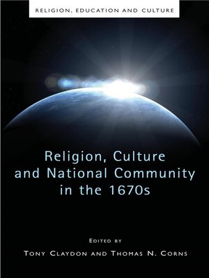 cover image of Religion, Culture and National Community in the 1670s